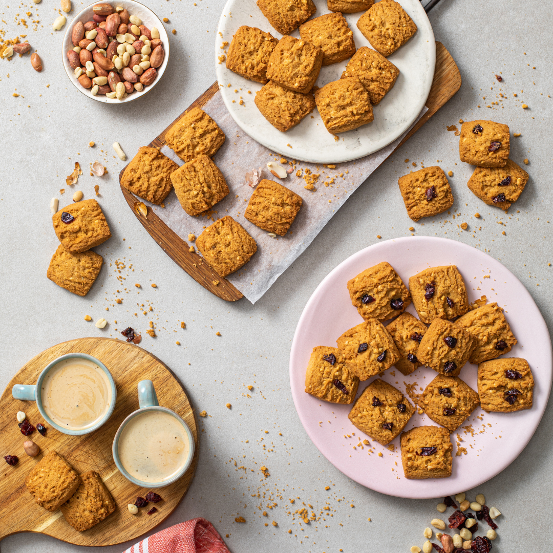 Peanut Butter Shortbread Biscuits 110g