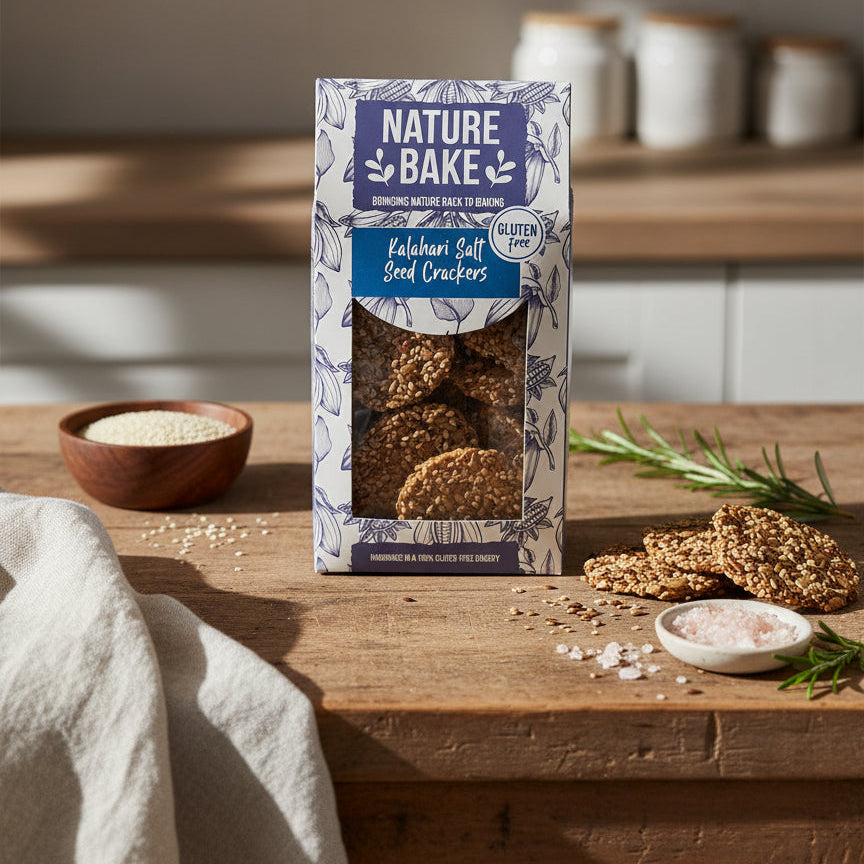Low Carb Kalahari Salt Seed Crackers - 200g