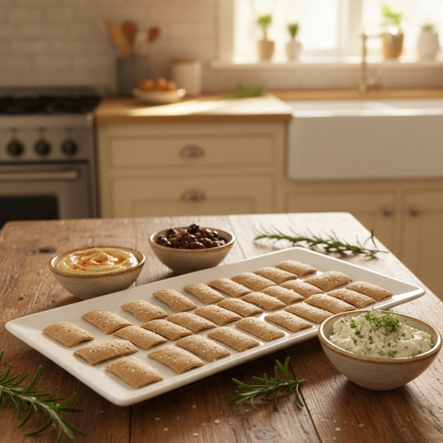 Rosemary and Kalahari Salt Crackers